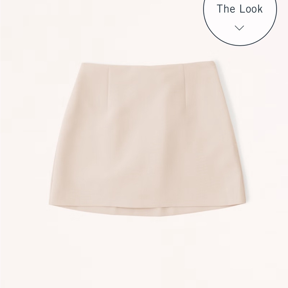 Abercrombie and fitch Scarlet mini skort